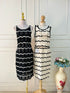 Spring Crochet Tank Tops With Skirts Sets